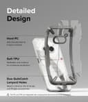 كفر ناثينج فون 2 شفاف بولي كربونات رينجكي Ringke Fusion-X Compatible with Nothing Phone (2a) Case