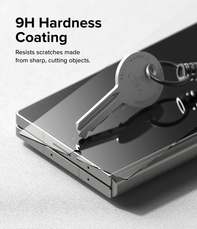 غطاء شاشة لجوال سامسونج جالاكسي Z فولد 6 5G (2024) زجاج قطعتين رينجكي Ringke Cover Display Glass Compatible with Samsung Galaxy Z Fold 6 5G (2024)