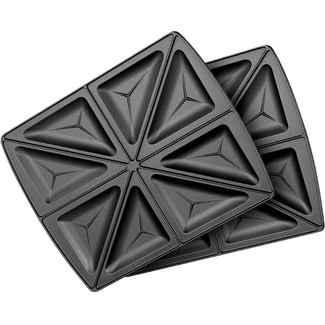 Black+Decker 1400w 2-In-1 4 Slice Sandwich Maker & Grill With Interchangeable Plate