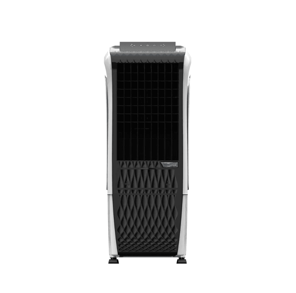 Symphony Diet 3d 20i Portable Tower Air Cooler For Home, Office With 3-Side Honeycomb Pads, Pop-Up Touchscreen, I-Pure Technology And Low Power Consumption, Grey