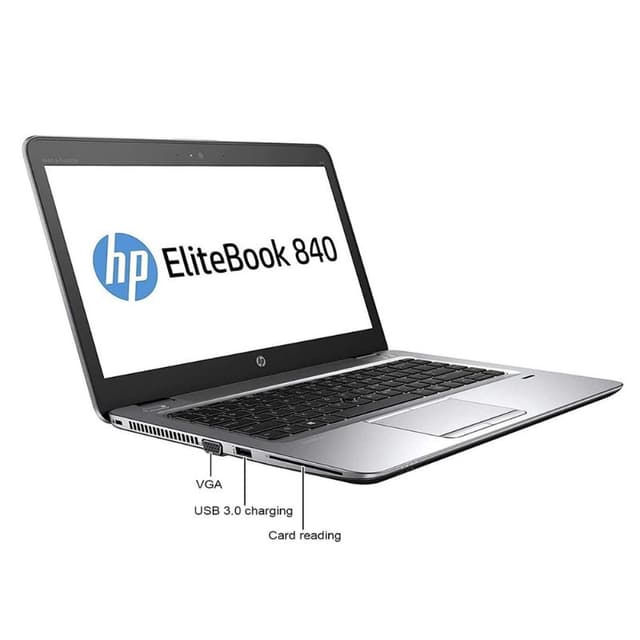 لابتوب اتش بي ايليت بوك 840 جي 3 مستعمل انتل كور اي 5 الجيل السادس HP EliteBook 840 G3 Intel Core i5 6th Generation Laptop