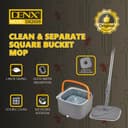 Denx Dx2039 Rotary Squeeze Mop and Bucket