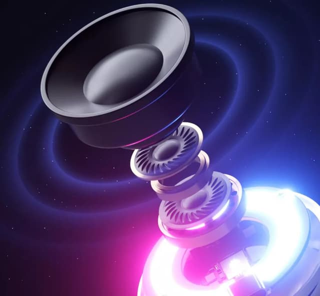 Nubia Red Magic Mini RGB Bluetooth Magnetic Speaker