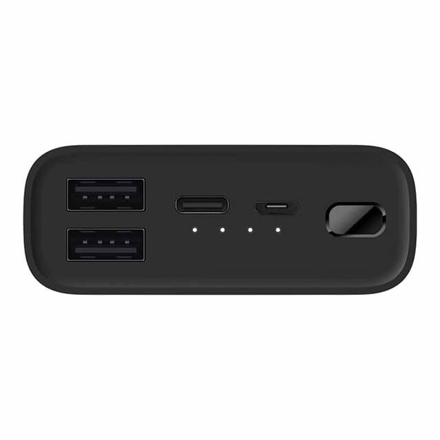 باور بانك 22.5 واط 10000 مللي امبير أسود شاومي Mi Power Bank 3 Ultra Compact - 144689
