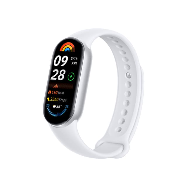 سوار شاومي باند 9 الذكي فضي شاومي Xiaomi Smart Band 9