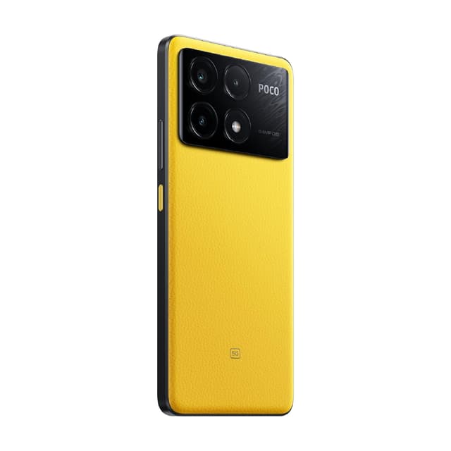 موبايل جوال بوكو X6 برو رام 12 جيجا 512 جيجا تخزين 5G أصفر شاومي POCO X6 Pro 5G - Smartphone