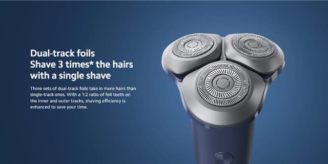 Xiaomi Mi Electric Shaver S101: A Stylish and Efficient Electric Shaver with 360° Floating Heads, LED Display, and IPX7 Waterproof Rating