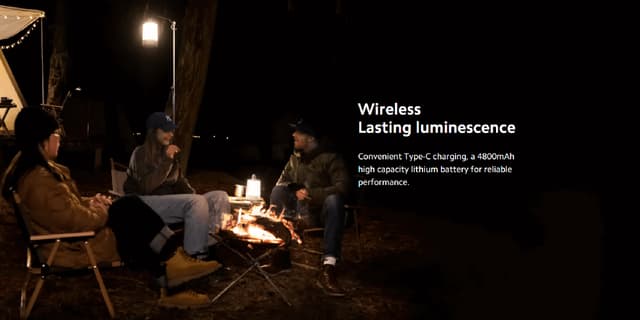 فانوس تخييم متعدد الوظائف مقاوم للماء شاومي Xiaomi Multi-function Camping Lantern
