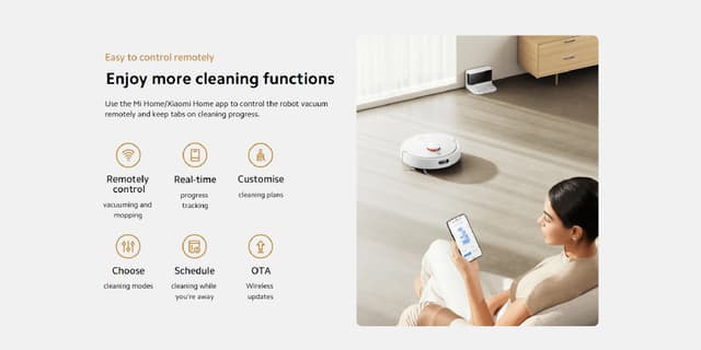 Xiaomi Robot Vacuum S20 (Black)