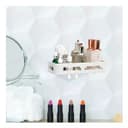 رف حمام منظم جداري لمستلزمات الحمام Single layer sucker shelf