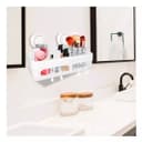 رف حمام منظم جداري لمستلزمات الحمام Single layer sucker shelf