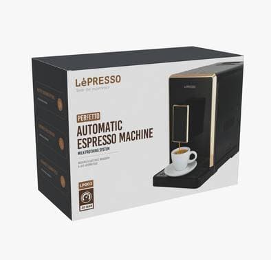 ماكينة قهوة منزلية اوتوماتيكية ليبريسو 20 بار مع صانعة رغوة الحليب ومطحنة قهوة مدمجة LePresso Full Automatic Coffee Machine