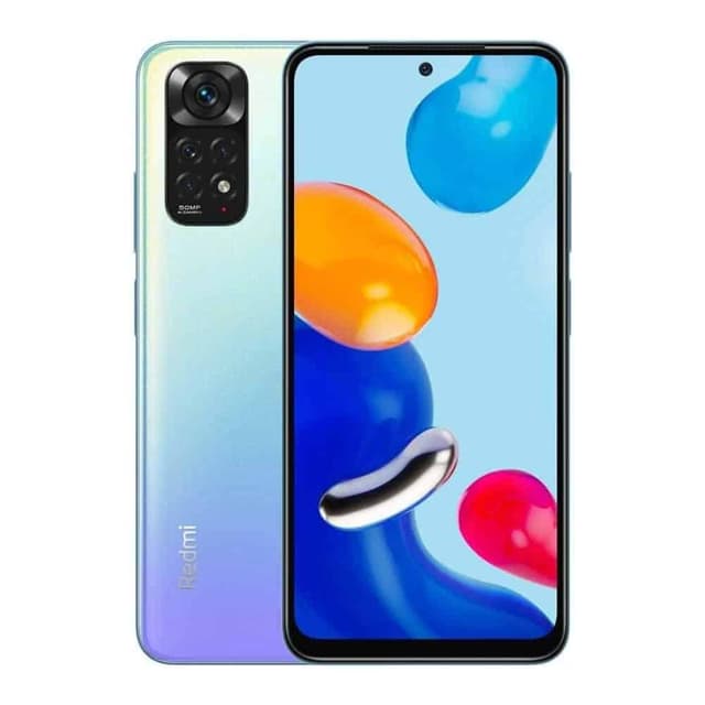 Xiaomi Redmi Note 11 Dual SIM 6GB RAM 128GB 4G LTE, Star Blue MediaTek Helio G88 Processor, 6.43" AMOLED DotDisplay, 50MP Camera, 5000mAh Battery, 33W Pro Fast Charging