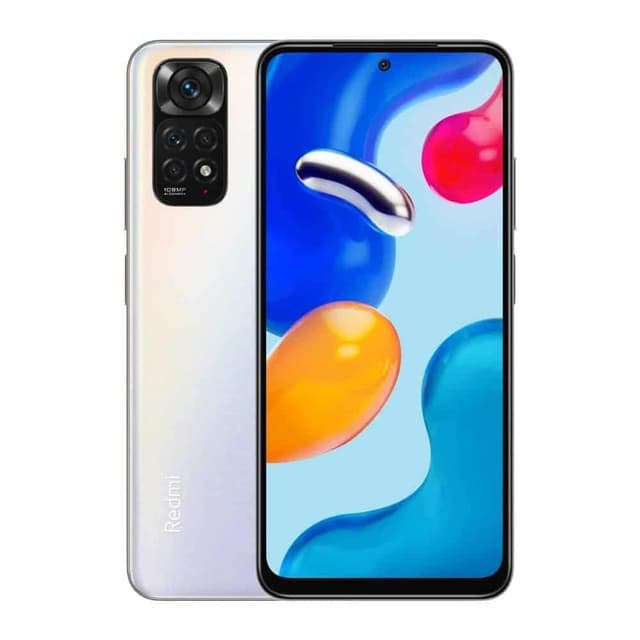 موبايل جوال شاومي ريدمي نوت 11 اس الجيل الخامس رام 6 جيجا 128 جيجا تخزين أبيض شاومي Xiaomi Redmi Note 11S Dual SIM