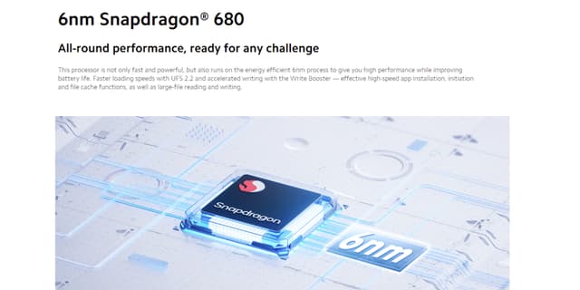 Xiaomi Redmi Note 11 Dual SIM 6GB RAM 128GB 4G LTE, Star Blue MediaTek Helio G88 Processor, 6.43" AMOLED DotDisplay, 50MP Camera, 5000mAh Battery, 33W Pro Fast Charging