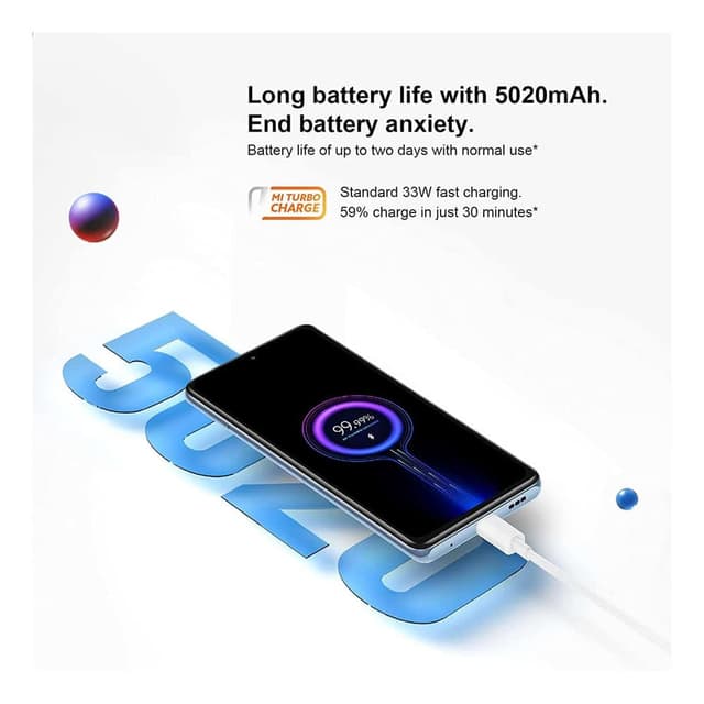 ريدمي نوت 10 برو باللون الرمادي بمعالج سناب دراجون 732 8 رام 256 غيغا تخزين من شاومي Xiaomi Redmi Note 10 Pro 6.67" AMOLED Display 8GB RAM 256GB Storage 33W Fast Charging 108MP Camera Snapdragon 732G 5020mAh Battery