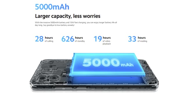 موبايل جوال شاومي ريدمي A2 بلس رام 2 جيجا 32 جيجا تخزين أخضر فاتح شاومي Xiaomi Redmi A2+ - 2GB RAM + 32GB Storage