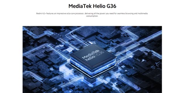 موبايل جوال شاومي ريدمي A2 بلس رام 2 جيجا 32 جيجا تخزين أخضر فاتح شاومي Xiaomi Redmi A2+ - 2GB RAM + 32GB Storage