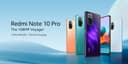 Xiaomi Redmi Note 10 Pro, 6.67" AMOLED Display, 8GB RAM, 256GB Storage, 33W Fast Charging, 108MP Camera, Snapdragon 732G, 5020mAh Battery, Gradient Bronze.