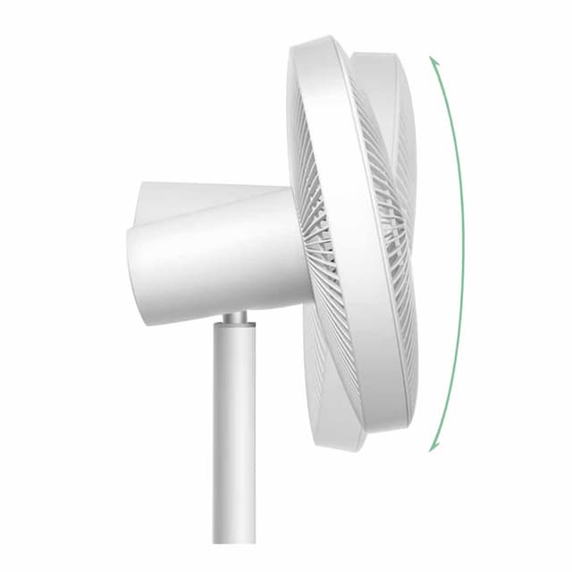 مروحة 1 اكس محرك 15 واط و 30 مستوى 7 شفرات من شاومي Xiaomi Mi Standing Fan 1X 15W Powerful Motor  7 Broad Surface Fan Blades 140° Wide Angle Oscillation 30 Levels Wind Speed Adjustment