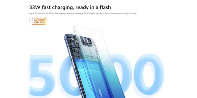 موبايل جوال شاومي ريدمي نوت 10 اس الجيل الرابع رام 6 جيجا 64 جيجا تخزين رمادي شاومي Xiaomi Redmi Note 10S 4G LTE Dual SIM Smartphone