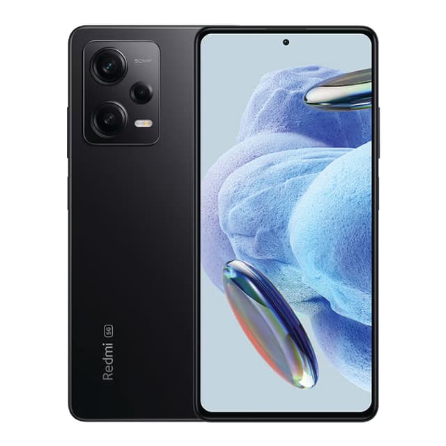 موبايل جوال ريدمي 12 برو الجيل الخامس رام 8 جيجا 256 جيجا تخزين أسود شاومي Xiaomi Redmi Note 12 Pro 5G