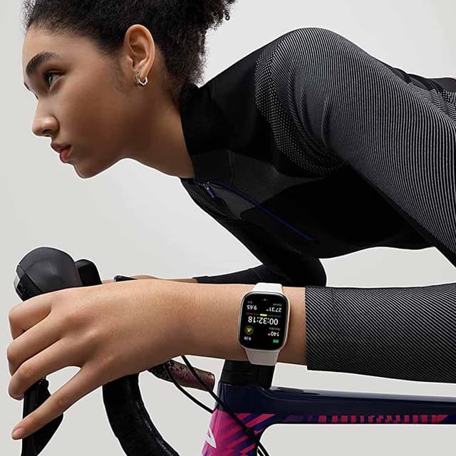 Xiaomi Redmi Smart Watch 3 ivory- 1.75 Inch AMOLED Touch Display, 5ATM Water Resistant, 12 Days Battery Life, GPS