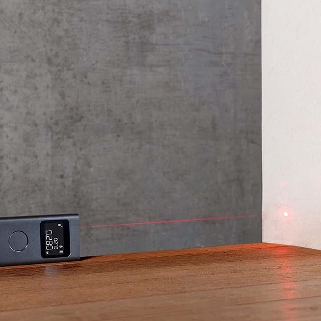 Xiaomi Smart Laser Measure: Measuring range: 0.05 ~ 40m, up to 3000 measurements(Bluetooth connection)1.23" LCD screen