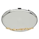 حاملات الكيك برجل ستانلس ستيل مع غطاء فضي من السيف غاليري Al Saif Gallery India Stand Serving Steel Cake With Silver Lid