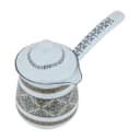 ركوة قهوة بلون ابيض 10 سم من السيف غاليري Al Saif Gallery Grass White Grass Bowl 10 Cm