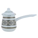 ركوة قهوة بلون ابيض 10 سم من السيف غاليري Al Saif Gallery Grass White Grass Bowl 10 Cm