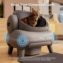 Neakasa M1 Open-Top Self Cleaning Cat Litter Box, Automatic Cat Litter Box with APP Control