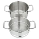 طنجرة بخار تركي 120 سم السيف غاليري Al Saif Gallery Small Steam Cooker Turkish Steel 12Cm