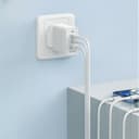 IQ Touch 65W Compact 3-Output Gan Charger with (2 Type-C PD 65W) and (1 USB-A QC 18W) Port