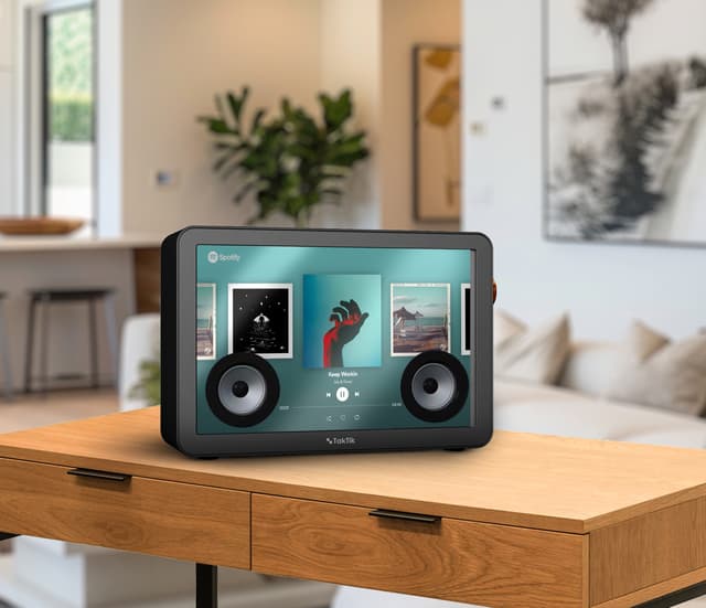 Taktik Sound Box Bluetooth With Android Screen 19 Inch And 2 Microphone 