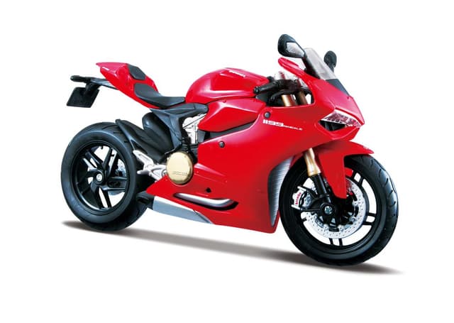 1:12 Motorcycles - Ducati 1199 Panigale Officially Licensed Scaled Replicas of Collectible Diecast Metal Models with Exquisite Interior and Exterior Detailing for All Age.