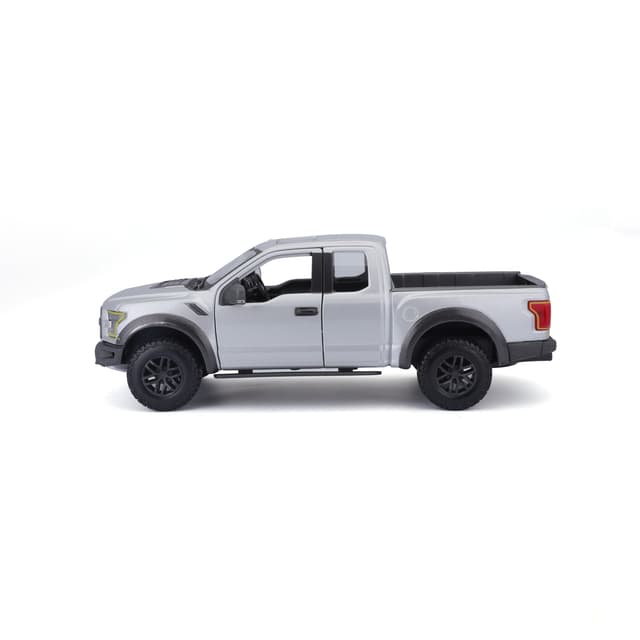 لعبة سيارة فورد F-150 رابتور 2017 مقاس 1:24 رمادي مايستو Maisto Se Trucks 2017 Ford F-150 Raptor - 145450