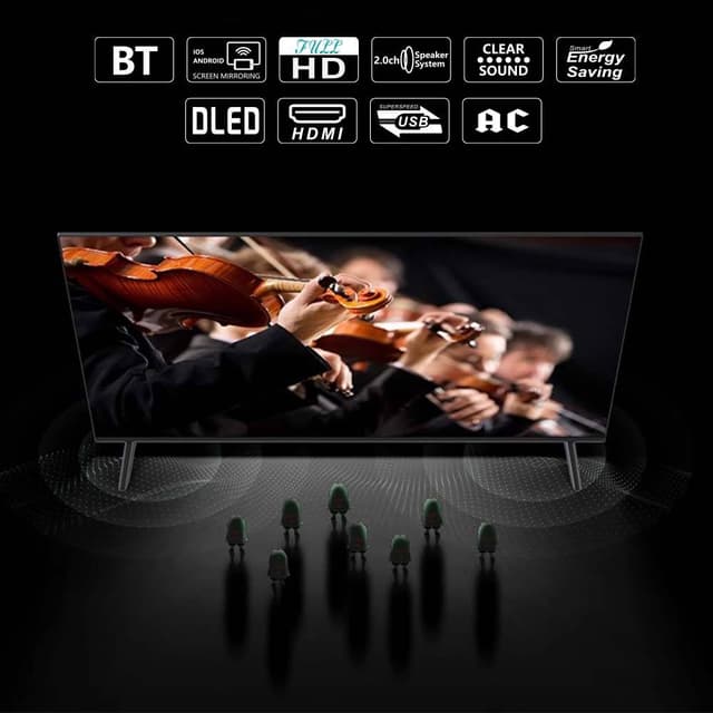 Winning Star Flat Screen Television Smart TV 32 inch