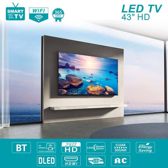 Winning Star HD 43 inch Smart TV with Bluetooth
