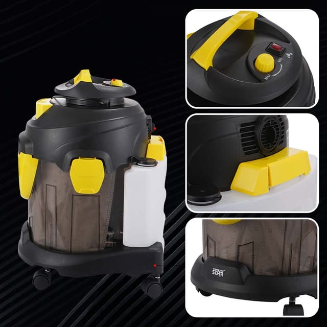مكنسة كهربائية برميل جاف ورطب وينينج ستار 1400 واط 15 لتر Winning Star Electric Wet and Dry Vacuum Cleaner