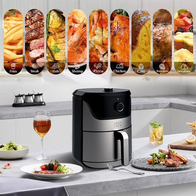 Winning Star 7L Household Oil-free Smart Electric Air Fryer