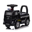 سيارة دفع مرسيدس بنز أكتروس لإطفاء الحرائق باللون الأسود من شركة مايتس  Myts Mercedes Benz Actros Fire Fighting Push Car Black