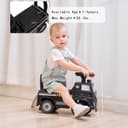 سيارة دفع مرسيدس بنز أكتروس لإطفاء الحرائق باللون الأسود من شركة مايتس  Myts Mercedes Benz Actros Fire Fighting Push Car Black