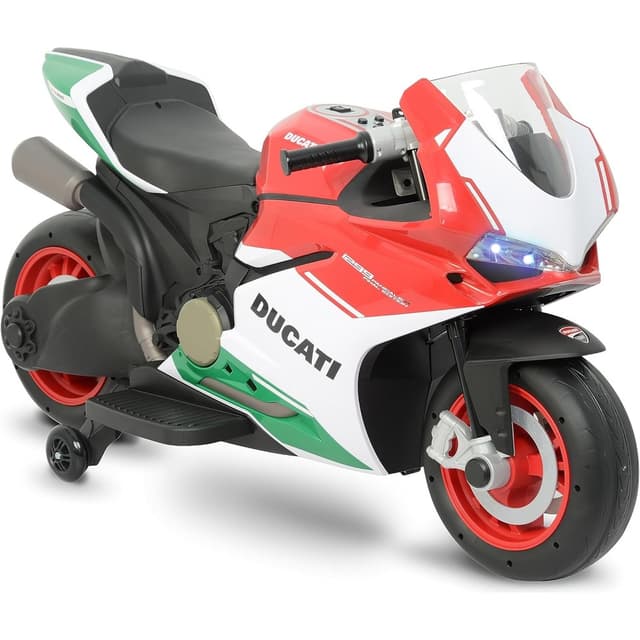 Myts Electric Ducati Sport Bike for Kids 12V Power-Packed Riding Fun- Red