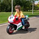 Myts Electric Ducati Sport Bike for Kids 12V Power-Packed Riding Fun- Red