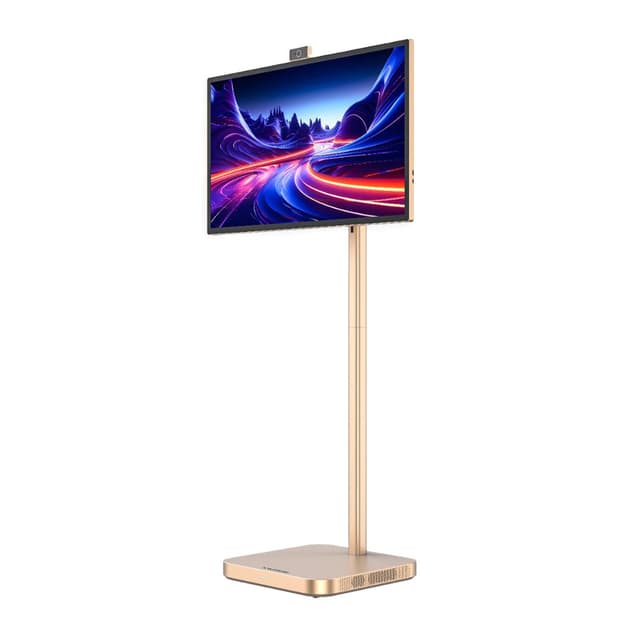 شاشة متنقلة اندرويد 4K باورولوجي 32 بوصة مع ستاند وكاميرا Powerology Portable Google 4K Screen