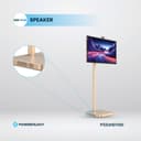 شاشة متنقلة اندرويد 4K باورولوجي 32 بوصة مع ستاند وكاميرا Powerology Portable Google 4K Screen