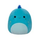 دمية محشوة ديجمون إغوانا 16 بوصة أزرق سماوي من سكويشمالوز Squishmallows Dijimon Cyan Blue Iguana with Blue Hair Plush Toy