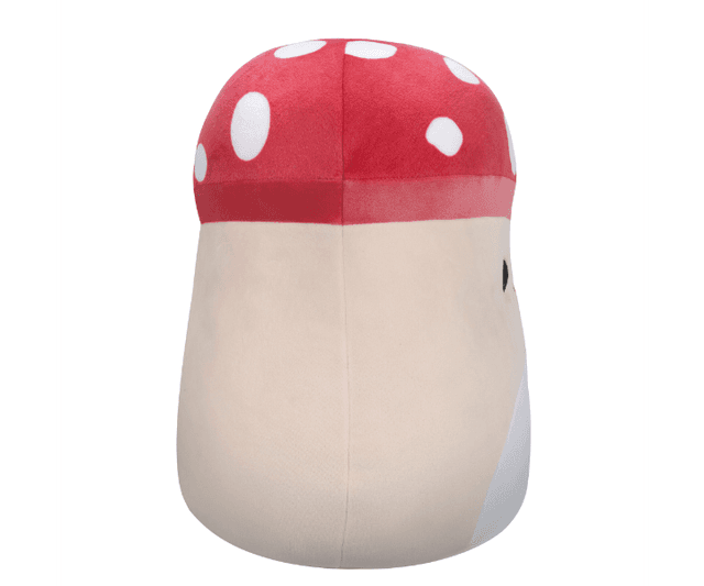 دمية محشوة للأطفال بشكل فطر 14 بوصة أحمر وبيج من سكويشمالوز Squishmallows Malcolm Red Spotted Mushroom Plush Toy