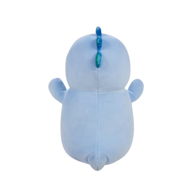 دمية محشوة من القطيفة على شكل ديناصور رمادي كبير الحجم 14 بوصة لعبة قطيفة ملونة ناعمة هدية للاطفال الاولاد والبنات قابلة للغسل لعبة اسفنجية متعددة الالوان لجميع الاعمار من سكويشمالوز  14 inch Large Plush Grayson Blue Dinosaur Hugmee Officially Licensed Kellytoy Plush Toy Colorful Soft Gift for Kids Girls Boys Washable Squishy Stuff Toy Multicolor All Age